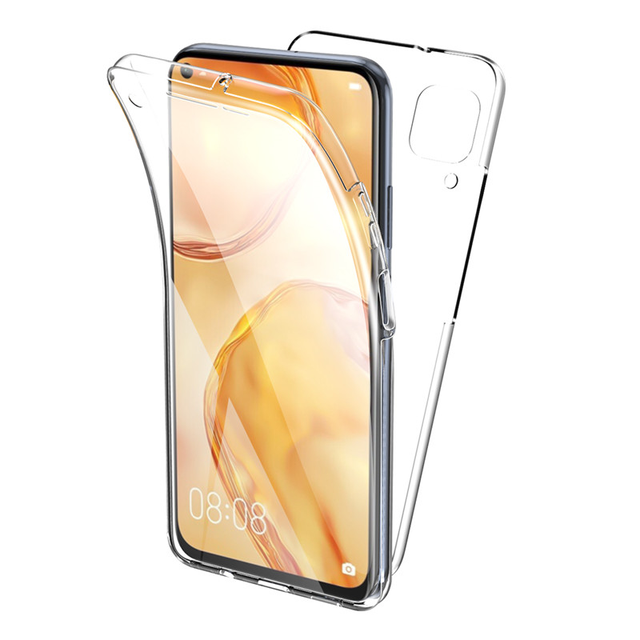 360 protection Screen Protector +TPU Phone case Cover for iphone Protective Film for samsung Protect case for Xiaomi