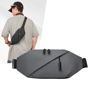 Nouveau sac de taille <span class=keywords><strong>pour</strong></span> hommes Sports de plein air sac à <span class=keywords><strong>bandoulière</strong></span> en PU léger et décontracté <span class=keywords><strong>pour</strong></span> le cyclisme et le fitness - Product Image 1