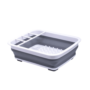 Best Selling Kitchen Folding Plastic Storage Drainer Holders Dish Drying Rack
