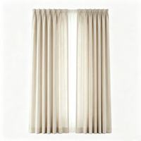 Cortina Opaca 100% Chenille Modelo 1041 Antibacteriana ISO 20645, Aislante Térmico y Acústico, Cortinas de Poliéster Pesado de 850 g/m² para Dormitorio