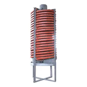 Gravity Separation Equipment Spiral Chute Concentrator Machine Price For Mineral Copper Gold Manganese Iron Tungsten Coal Ore