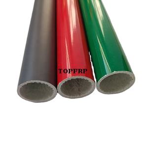 Tubo redondo de fibra de vidrio personalizado tubo hueco de FRP para MANGO de pala - Product Image 1