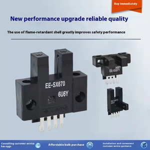 Sensor de Proximidad Inductivo EE-SX674-WR con Ranura en U Cóncava en Forma de L, Salida NPN y PNP para los Modelos 670, 671, 672P, <span class=keywords><strong>673A</strong></span> - Product Image 3