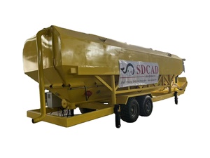 Silo à ciment horizontal mobile 35T avec système d'alimentation par sacs <span class=keywords><strong>en</strong></span> vrac pour les chantiers <span class=keywords><strong>de</strong></span> construction éloignés - Product Image 2