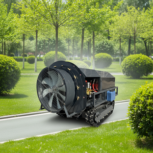 Baling-baling listrik Orchard Nursery truk semprot Remote Control mesin Crawler Driverless pompa penyemprot pertanian baru - Product Image 4