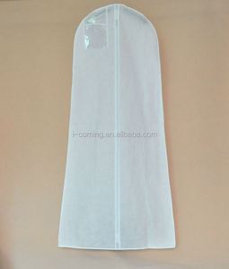 Sacs de rangement pour robes longues de haute qualité, élégants, durables, en matériau PP non tissé, écologiques, économiques, avec fermetures éclair pour le rangement - Product Image 4