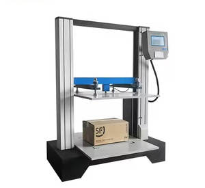 Testeur de compression ISTA Box 10KN PLC pour cartons ondulés/équipement de test de résistance à la compression pour l'empilage de batteries - Product Image 1