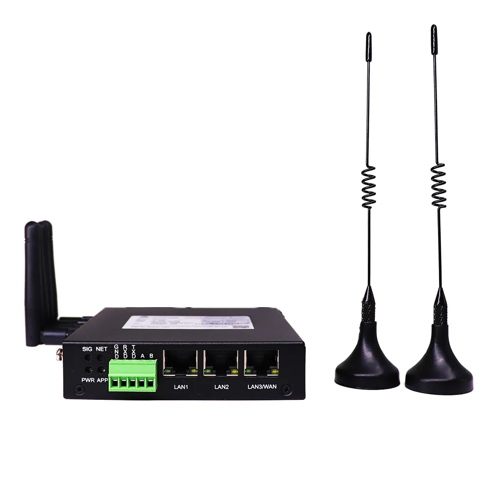 5G VPN LTE kedi 4 Sim kartlı Router yuvası desteği 4G giriş kablosuz