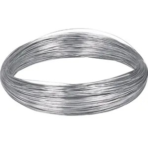 Sıcak satış çinko kaplı galvanizli çelik tel 4 ölçer 10 ölçer galvanizli tel bobinler