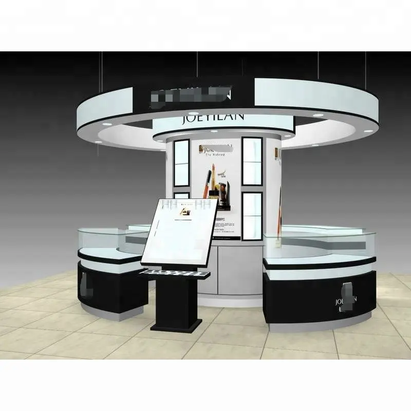 Lux kiosk de cosméticos personalizado, melhor venda, equipamentos de loja para loja, kiosk para cosméticos