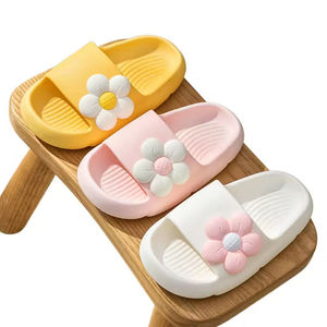 Pantuflas de Baño para Niñas, Diseño de Dibujos Animados, Cómodas, Suaves y Ligeras, para Verano, Invierno, Primavera y Otoño - Product Image 2