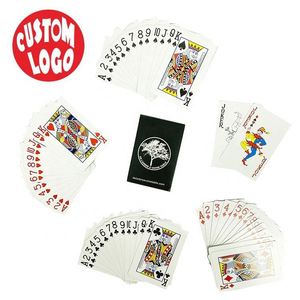 ไพ่โป๊กเกอร์พลาสติกสำหรับผู้ใหญ่แบบกำหนดเอง ไพ่เรืองแสง กันน้ำ - Product Image 1