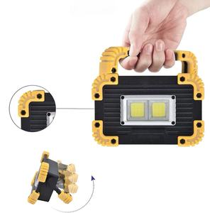 Lámpara de Trabajo LED Portátil Recargable, Reflector COB, Lámpara de Trabajo Magnética para Camping, Reparación de Automóviles, Emergencias, Taller - Product Image 1