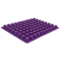 88pcs 2*2cm גלילי צורת סיליקון בית מטבח diy בעבודת יד קרח החלקה במזחלות נוגט ג 'לי סוכריות lollipop תבניות