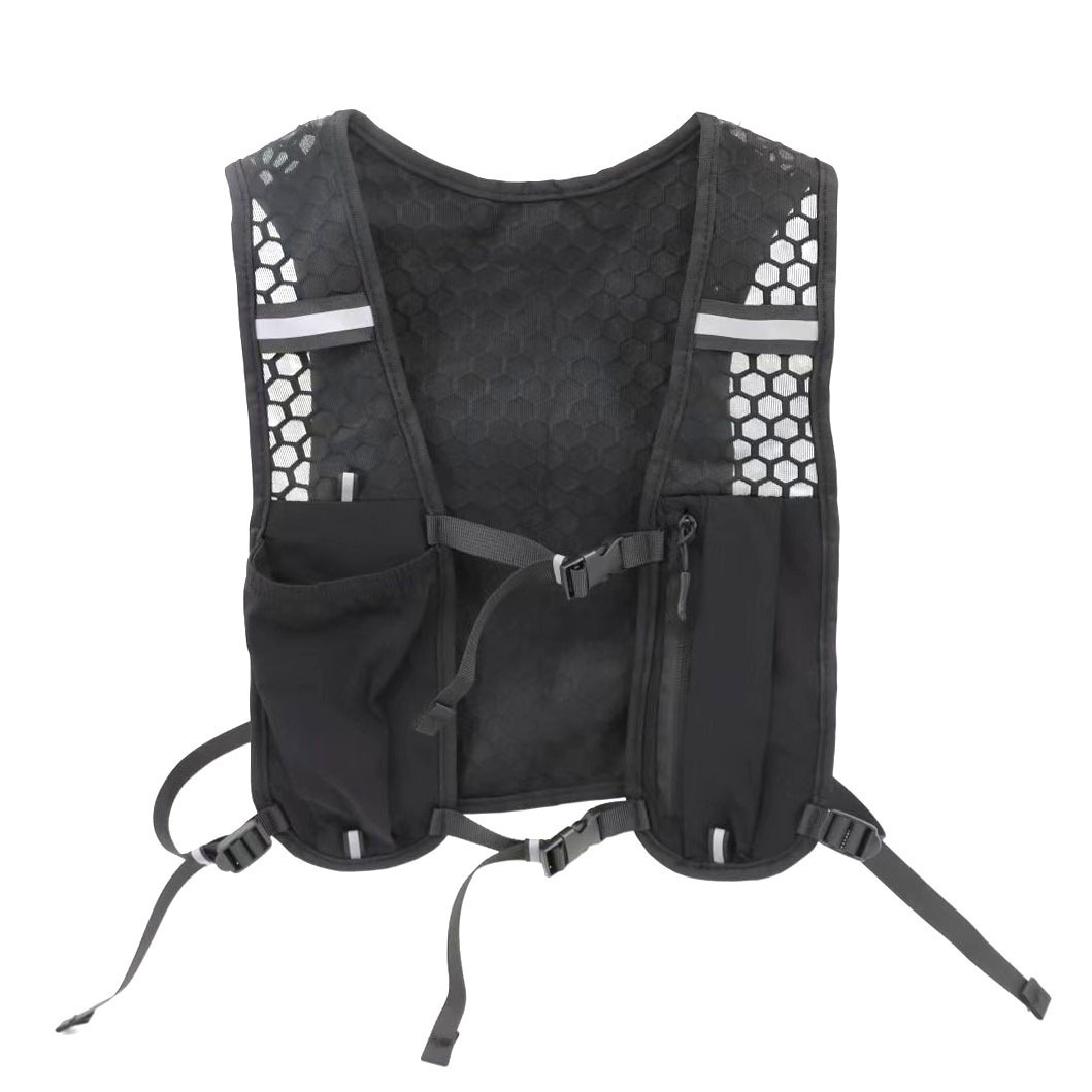 Sac de rangement pour gilet de sport - noir