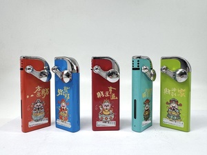 Briquet électrique coupe-vent avec logo OEM, <span class=keywords><strong>prix</strong></span> de gros, briquet torche avec coque en métal - Product Image 5
