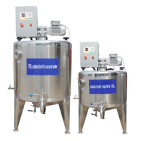 Pasteurisateur économique pour produits laitiers, yaourt, confiture, boissons, lait, cuve de pasteurisation en acier inoxydable 150L, machine de pasteurisation