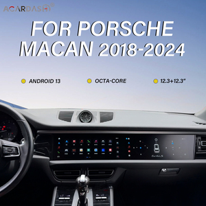 ACAR 12.3인치 듀얼 스크린 업그레이드 8G+256G 카 라디오 오디오 시스템 카플레이 포르쉐 마칸 2018-2024 RHD 차량용 멀티미디어 플레이어 - Product Image 2