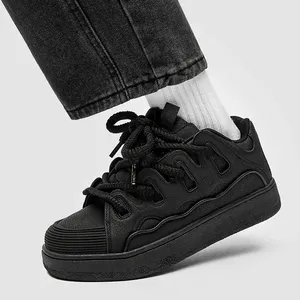 Chaussures de sport décontractées respirantes pour hommes, à semelle épaisse, antidérapantes, confortables, pour la course à pied, la marche, le tennis, pour hommes - Product Image 1