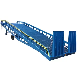 Mobil yükleme ve boşaltma köprüsü konteyner boşaltma platformu 8 tonluk forklift yükleme ve boşaltma kargo köprüsü