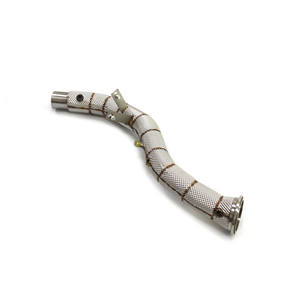 Válvula de sistema de escape de acero inoxidable para escape de coche ING Catback para Jaguar XE 2,0 T con piezas de tubo de giro automático de alta calidad de flujo - Product Image 1