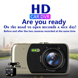 4.0-inch IPS ống kính kép xe máy ảnh tự động FHD máy quay WDR Full HD 1080P đậu xe <span class=keywords><strong>video</strong></span> ghi Dash Cam hộp đen <span class=keywords><strong>DVR</strong></span> Audi 1-year - Product Image 4