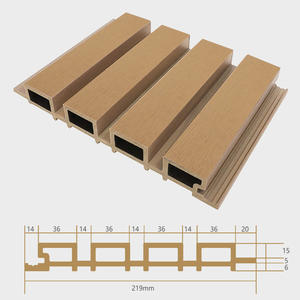 โรงงานอู๋อัน ราคาถูก ราคาสมเหตุสมผล แผ่น<span class=keywords><strong>ผนัง</strong></span> WPC แผ่น<span class=keywords><strong>ผนัง</strong></span> Traventin แผ่นบุ<span class=keywords><strong>ผนัง</strong></span>ภายนอก สำหรับรั้ว<span class=keywords><strong>บ้าน</strong></span> - Product Image 2