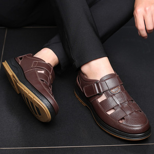 <span class=keywords><strong>Sandalias</strong></span> <span class=keywords><strong>de</strong></span> Verano 2026 Marrones Casuales <span class=keywords><strong>para</strong></span> <span class=keywords><strong>Hombre</strong></span>, <span class=keywords><strong>Sandalias</strong></span> <span class=keywords><strong>de</strong></span> Cuero Genuino Baratas <span class=keywords><strong>para</strong></span> <span class=keywords><strong>Hombre</strong></span>, <span class=keywords><strong>Sandalias</strong></span> <span class=keywords><strong>de</strong></span> <span class=keywords><strong>Hombre</strong></span> con Suela <span class=keywords><strong>de</strong></span> <span class=keywords><strong>Goma</strong></span> en Oferta - Product Image 3