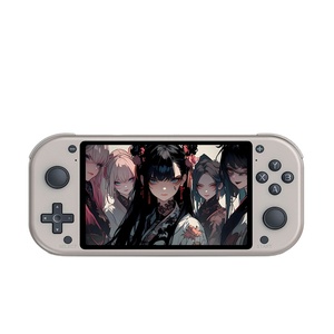 M17 portátil de código abierto sistema Linux consola de juegos portátil pantalla IPS de 4,3 pulgadas 64GB/128GB reproductor de videojuegos de bolsillo para niños - Product Image 1