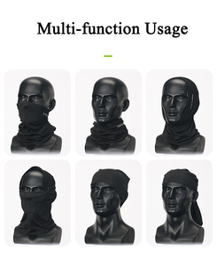 Cache-cou multifonctionnel polyvalent sans couture, masque facial, cagoule, couvre-chef pour hommes et femmes, idéal pour le cyclisme, la moto, le ski et les activités de plein air - Product Image 5