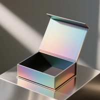 Boîte de papier de luxe en forme de livre à fermeture magnétique avec logo personnalisé vente chaude de parfum cadeau cosmétique artisanat vente en gros