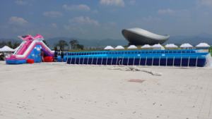 <span class=keywords><strong>Piscine</strong></span> <span class=keywords><strong>rectangulaire</strong></span> gonflable en PVC, grand cadre métallique en acier, Portable, à usage Commercial, cadre de <span class=keywords><strong>piscine</strong></span> au-dessus du <span class=keywords><strong>sol</strong></span>, m - Product Image 6