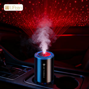 Difusor ultrasónico avanzado para portavasos de coche con batería de larga duración de 300 mAh y 2W de bajo consumo, aroma a jazmín y té blanco para aire fresco - Product Image 6