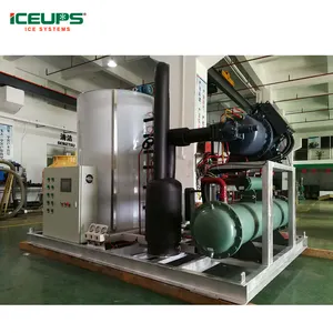 ICEUPS fábrica preço 25 toneladas industrial floco gelo máquina