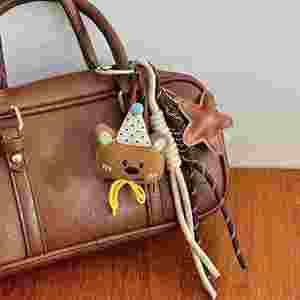Wholesale Creative Cute Cartoon Bear Cat Birthday Knot Pendant <b>Key</b> <b>Chain</b> for Decorative Bag Pendant Couples Birthday Gift - Product Image 4