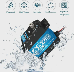 Servomoteur numérique sans noyau étanche DS3245SG 45KG à engrenages métalliques, couple élevé, pour voiture RC, robot, bateau - Product Image 5