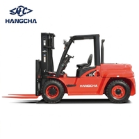 Chariot élévateur diesel Hangcha série XA 5t/6t/7t/8.5t/10t, chariot élévateur lourd avec moteur Yuchai pour l'exploitation minière et les carrières