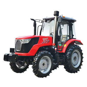 70HP Diesel Farm <b>Tractor</b> LTB704 with 4WD and Hydraulic Steering for Smooth and Easy Maneuverability and Tiller Attachment - Product Image 1