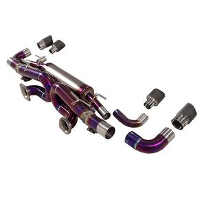 Aleación de titanio de alta calidad a <span class=keywords><strong>precio</strong></span> de fábrica para escape <span class=keywords><strong>Aston</strong></span> <span class=keywords><strong>Martin</strong></span> Db11 4,0 T con silenciador ruidoso tubo Catback de escape - Product Image 1