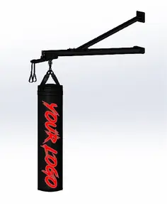 공장 수출 벽 마운트 가방 걸이 헤비 듀티 펀칭 권투 장착 브래킷 홈 체육관 권투 스튜디오 Epe, 패브릭 1 조각