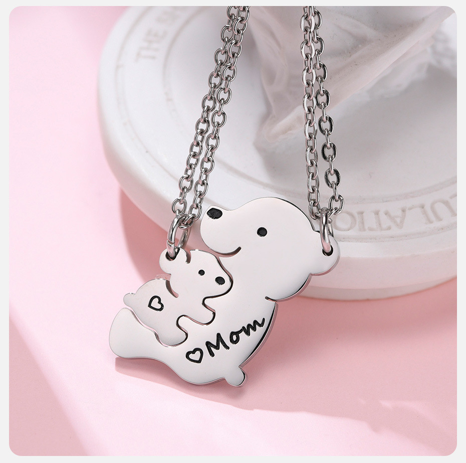 Piccola coppia di orsetti ARGENTO