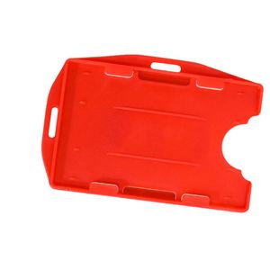 X527 Bsci Transparent Pp Credit Card <b>Holder</b> Hard Plastic Black <b>Id</b> Card <b>Holder</b> - Product Image 3