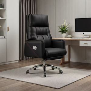 Modern Executive <b>Office</b> <b>Chair</b> Adjustable Pneumatic <b>Swivel</b> Computer Desk Seat with Lumbar Support for Home <b>Office</b> - Product Image 2