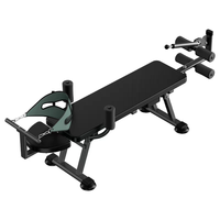 Appareil d'étirement électrique, banc d'entraînement pour les jambes incliné et plat, orthopédique, décompression cervicale et lombaire, lit de traction relaxant