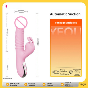 Clitoris Stimulate Sucking Massager Female Sex Shop Thrusting <b>Magic</b> AV Wand Big Dildo Rabbit Vibrators Sex Toys for Women - Product Image 5