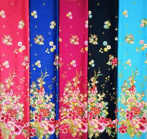 Индивидуальный принт Саронг Батик Индонезия тайский саронг Лунги Мужчины Золотой батик парео - Product Image 1