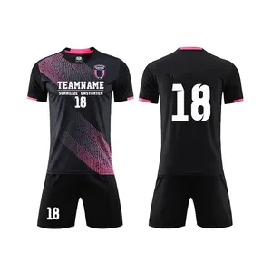 Customized 2022 Soccer wear Football Jersey Team Uniform Training Suits United kits high quality men and young shirts wholesale