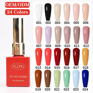 Vernis à ongles en gel Kudan, style français, liquide, pour designer, <span class=keywords><strong>UV</strong></span>/LED, longue tenue, pour ongles en gel - Product Image 6