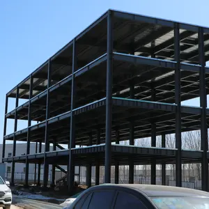 Hangar de armazém de estrutura de aço conversível resistente para oficina pré-fabricada barata leve chinesa