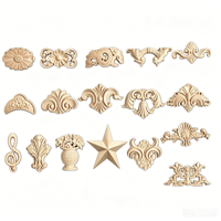 Appliques en bois sculpté personnalisées, best-sellers, pour canapés, lits, portes, armoires, placards – Design moderne et facile à poser